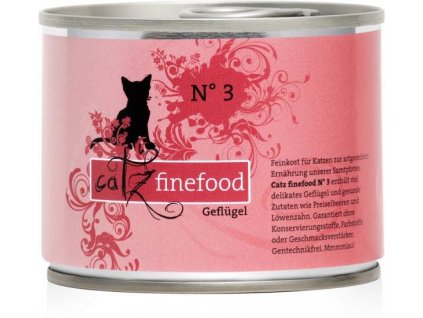 Catz FineFood konzerva s drůbežím masem - 200 g