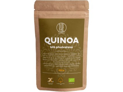 BrainMax Pure Quinoa BIO - bílá předvařená, 250 g