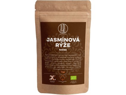 BrainMax Pure Rýže - hnědá, Jasmínová BIO, 1kg