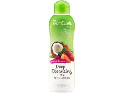 Tropiclean přírodní šampon Deep Cleansing - hluboce čistící 592ml