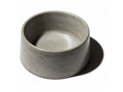 Miska pro štěňátka z betonu - 0,3l, šedá