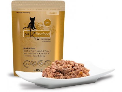 Catz finefood kapsička telecí 85 g