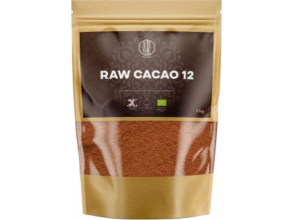 BrainMax Pure Raw Cacao 12, BIO 1kg