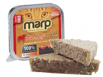 Marp Beef vanička pro kočky s hovězím