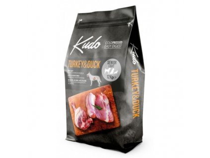 kudo dog lg seniorlight all size turkey duck 12kg