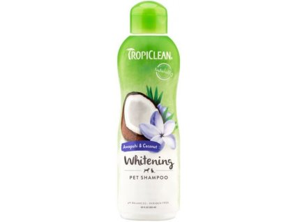 Tropiclean přírodní šampon White Coat - na bílou srst 355ml