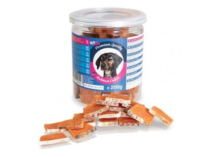 KIDDOG lososové masíčko v plátku - PREMIUM QUALITY 200 g dóza