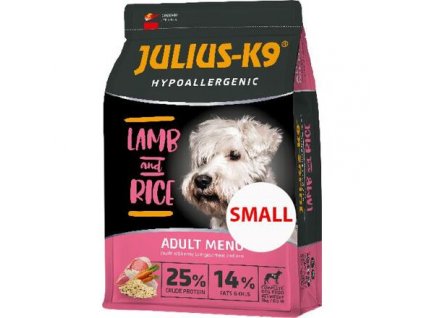 JULIUS K-9 HighPremium ADULT SMALL Hypoallergenic LAMB&Rice