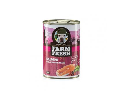 Farm Fresh Losos s hráškem a brusinkami