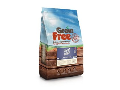 Best Breeder Grain Free Large Breed Puppy / Junior Salmon with Sweet Potato & Vegetables 12 kg EXP 27. 2. 2025  Expirace 27. 2. 2025