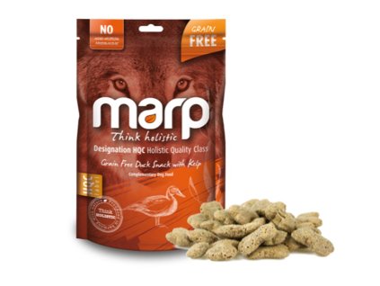 Marp Holistic – Kachní pamlsky s kelpou bez obilovin 150g EXP EXP 02.05.2024
