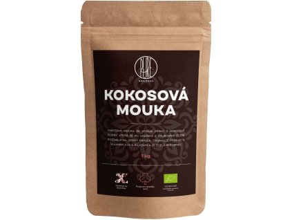 BrainMax Pure Kokosová mouka BIO, 1 kg EXP Expirace 09/2023