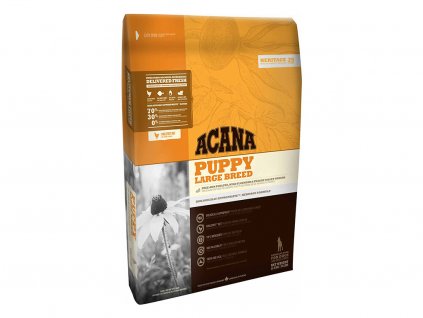 Acana dog puppy large breed domaci mazel chovatelske potreby hlucin front