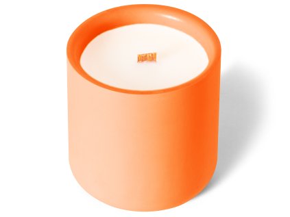 Svíčka neonová oranžová úhel