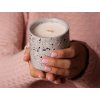 shop Svíčka podzimní terrazzo šedá 02