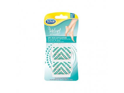 Scholl Peelingová rotační hlavice Velvet Smooth 2 ks