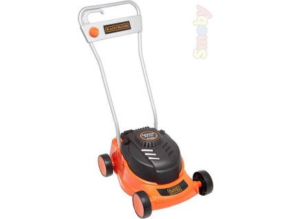 smoby black and decker sekacka zahradni detska 35x56x23cm cernooranzova plast 13567361