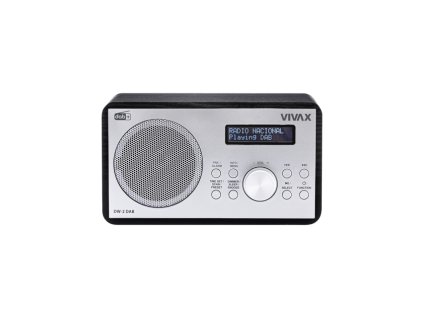 VIVAX FM DAB rádio DW-2 DAB černá
