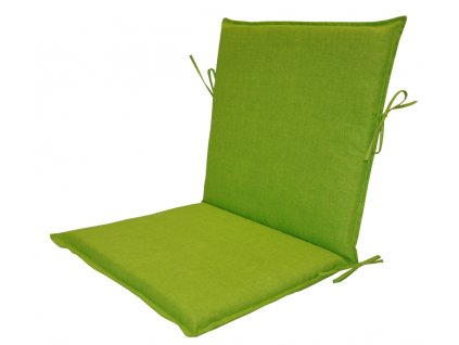 Polstr na zahradní křeslo UNI s nízkým opěradlem - látka světle zelený melír