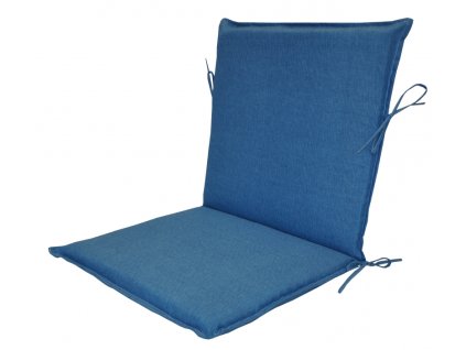 Polstr na zahradní křeslo UNI s nízkým opěradlem - látka tyrkysový melír