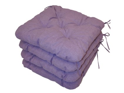 Sedák UNI Maxi barva fialový melír - set 4 kusy