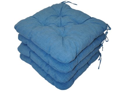 Sedák UNI Maxi barva tyrkysový melír - set 4 kusy