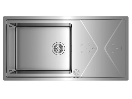 Teka BROOKLYN 60 M-XP 1B 1D PLUS Nerezový dřez