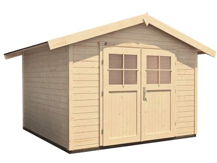 Dřevěný zahradní domek 122 (285 x 239 x 249 cm)