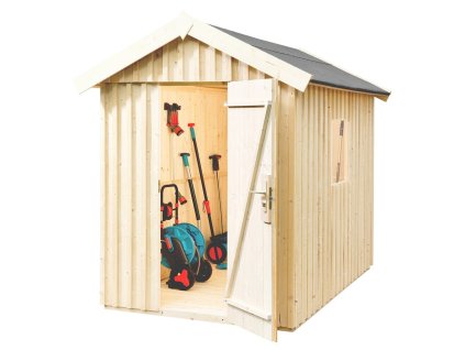 Dřevěný zahradní domek 348 (200 x 208 x 220 cm)