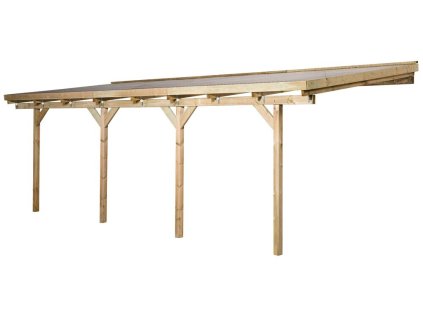 Dřevěná zahradní pergola 671 (7x3 m)