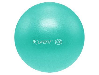 Míč OVERBALL LIFEFIT® 20cm, tyrkysový
