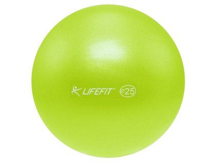 Míč OVERBALL LIFEFIT® 25cm, světle zelený