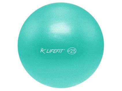 Míč OVERBALL LIFEFIT® 25cm, tyrkysový