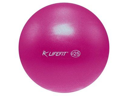 Míč OVERBALL LIFEFIT® 25cm, bordó