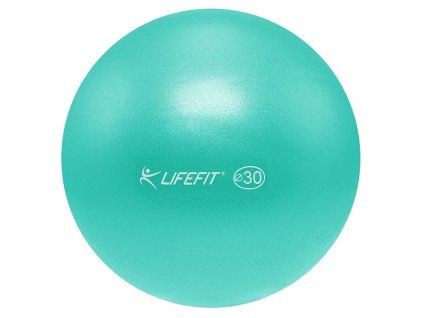 Míč OVERBALL LIFEFIT® 30cm, tyrkysový