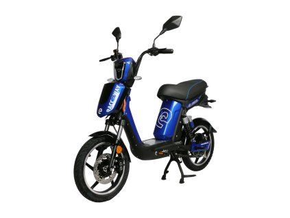 Elektroskútr RACCEWAY® E-BABETA®, modrá-lesklá