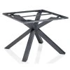 Stolová kostra X-LEG 95x95 cm - antracit