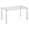 Stolová kostra EDGE 140x70cm - stříbrná