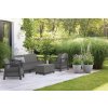 SCANDI LINEA 3 SEATERS SET - Mountain Grey/Grafit