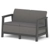 SCANDI LINEA 2 SEATER SOFA - Mountain Grey/Grafit