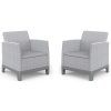 SCANDI FORMA DUO SET - Ash grey/Storm grey