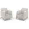 SCANDI FORMA DUO SET - Pebble grey/Soft biege