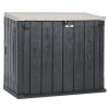 shed stora way art 087 toomax dark anthracite warm grey