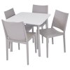 ITALIA BALCONY plastový stůl - světle šedá