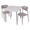 ITALIA BALCONY plastový stůl - světle šedá