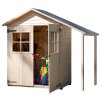 Dřevěný zahradní domek 357 (270 x 105 x 216 cm)