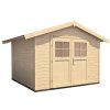 Dřevěný zahradní domek 122 (285 x 239 x 249 cm)