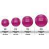 Gymnastický míč LIFEFIT® ANTI-BURST 85 cm, bordó