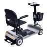 Elektrický čtyřkolový vozík RACCEWAY® SPLIT, stříbrný