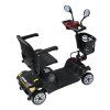 Elektrický čtyřkolový vozík RACCEWAY® SOLID, vínový